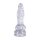 Doc Johnson Invader Fantasy Dildo 21,60 cm Transparent