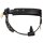 ZADO Leather Chastity Thong with Locks Black