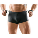 Svenjoyment Open Back Pants with Restraint Cuffs Black 2XL
