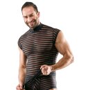 Svenjoyment Shirt mit Querstreifen-Look Schwarz...
