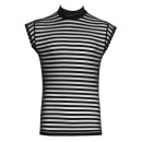 Svenjoyment Shirt with Transparent Stripe Look Black M