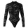 Cottelli Collection Spitzen Riobody mit Langarm S Schwarz