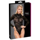 Cottelli Collection Spitzen Riobody mit Langarm L Schwarz