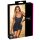 Cottelli Collection Glitzer-Minikleid Zickzack Schwarz L