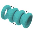 You2Toys 3-in-1 Cock & Ball Ring Set Silicone 4-Piece