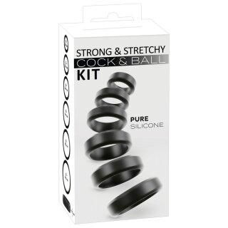 You2Toys Cock & Ball Stretching Kit 6-Piece