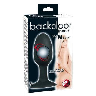 Backdoor Friend - Medium Anal Plug 3 cm