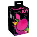 Colorful Joy Bunny Tail Plug 2,8 cm