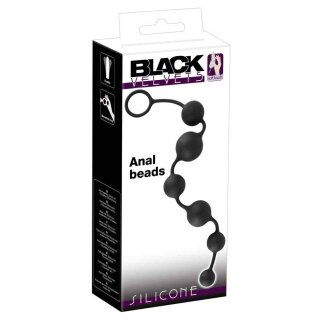 Black Velvets Anal Beads