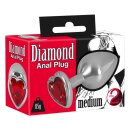 Diamond Anal Plug medium 3,4 cm
