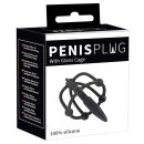 Penis-Plug mit Eichelkäfig