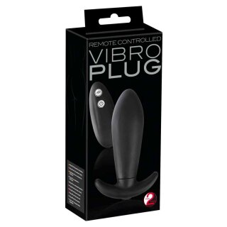Black RC Vibro Plug