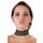 Stickereihalsband mit Strass