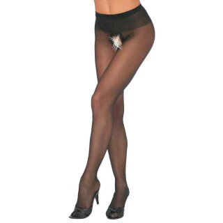 Crotchless Tights black 3