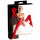 Latex Stockings red L/XL