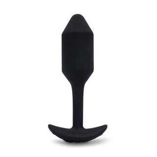 B-Vibe Vibrating Snug Plug M Black