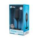 B-Vibe Vibrating Snug Plug XL Black