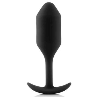 B-Vibe Snug Butt Plug 2 Black
