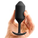 B-Vibe - Snug Butt Plug 3 Black 3,6 cm