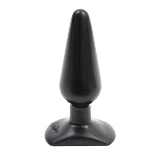 Butt Plug Black Medium 4 cm