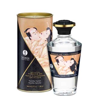 Shunga - Aphrodisiac Warming Oil Vanilla Fetish 100 ml