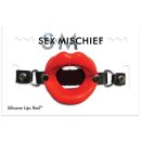 S&M Silicone Lips Red