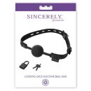 Sportsheets Sincerely Locking Lace Silicone Ball Gag