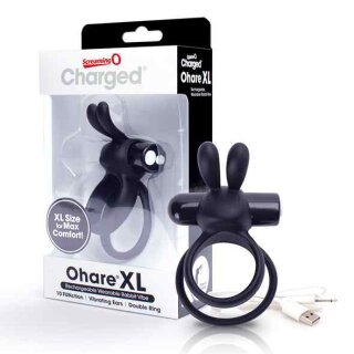 The Screaming O Charged Ohare XL Rabbit Vibe Black