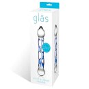Glas - Full Tip Textured Glass Dildo