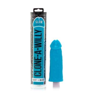 Clone-A-Willy Kit Glow-in-the-Dark Blue