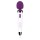 Bodywand Plug-In Multi Function Wand Massager White Purple