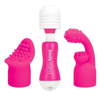 Bodywand Rechargeable Mini with Attachment Pink
