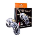 CB-X The Curve Chastity Cage Clear