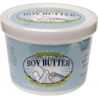 Boy Butter H2O auf Wasserbasis mit Vitamin E und Sheabutter 16 oz (473 ml)