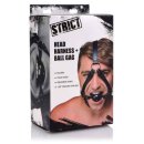 Strict Head Harness with 1.65 inch Ball Gag