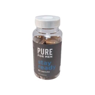 Pure For Men 60 vegane Kapseln mit Ballaststoffen zur Darmreinigung