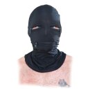 FFS Zipper Face Hood Black