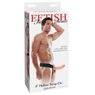 8“ Hollow Strap-on Flesh