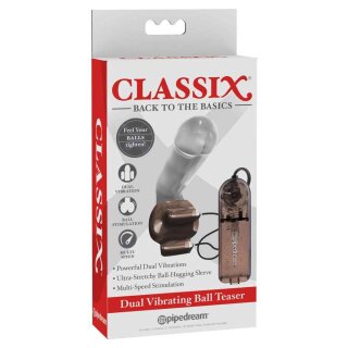 Classix Dual Vibrating Ball Teaser Black