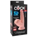 King Cock - Triple Density Cock with Swinging Balls 19,5 cm