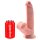 King Cock Triple Density Cock with Swinging Balls 20.5cm