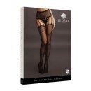 Crotchless Cut-Out Pantyhose - Black One Size