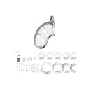 Model 01 - Chastity - 3.5" - Cock Cage - Transparent