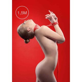 Kinbaku Mini Rope - 1,5m - Red