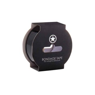 Non Sticky Bondage Tape - Black