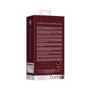 Ouch! - Luxury Collar With Leash - Burgundy