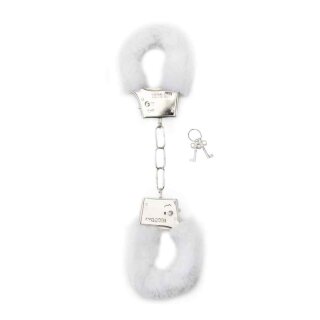 Furry Handschellen White