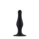 Butt Plug with Suction Cup Small Black