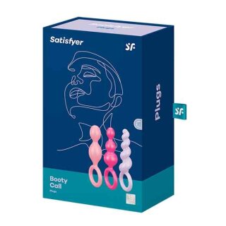 Satisfyer - Booty Call Plugs Multi Color