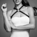 Bijoux Indiscrets Maze Chest Thin Harness Black